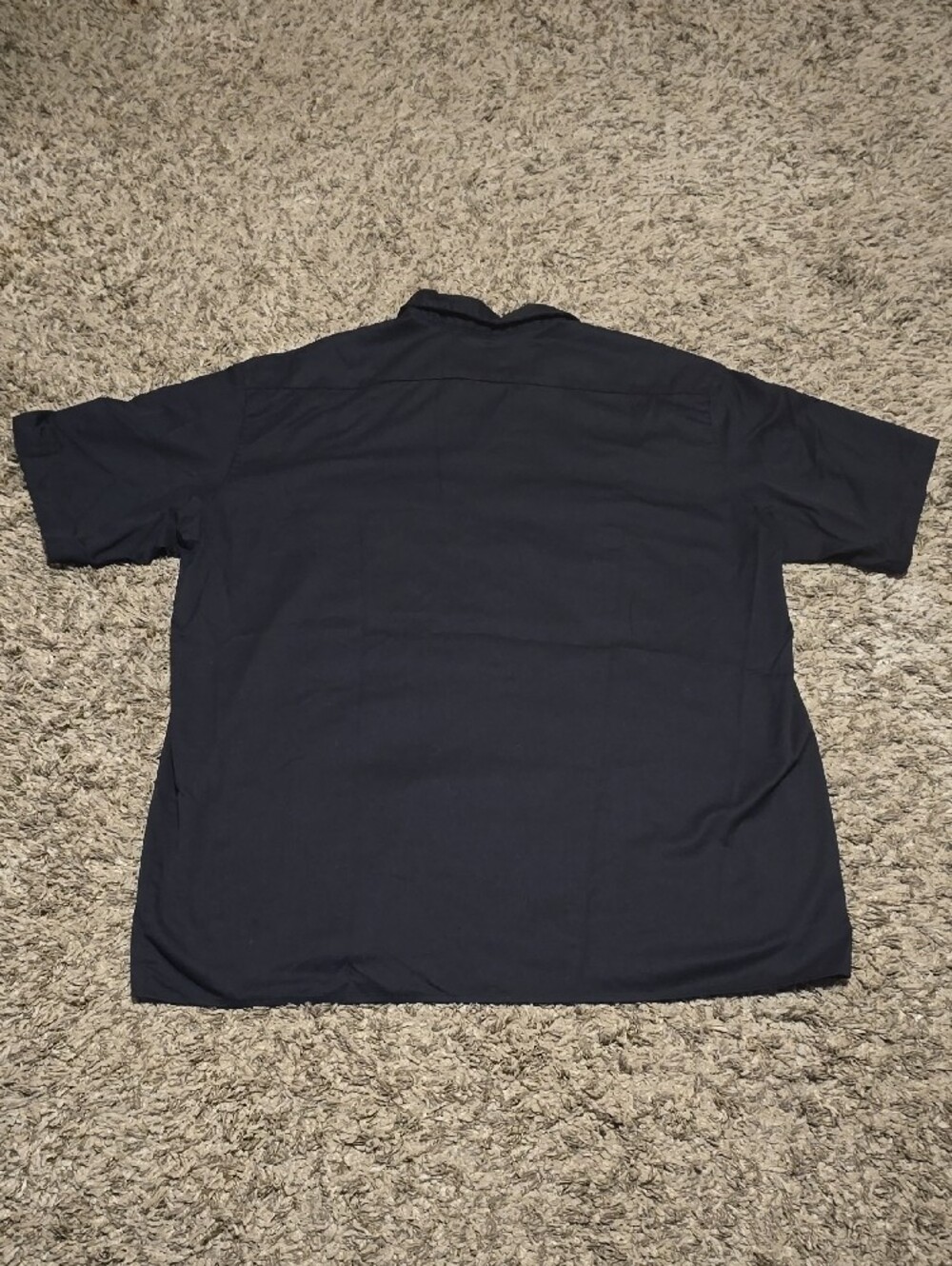 Dickies Black Short-Sleeve Button-Down Work Shirt - Picture 5 of 5